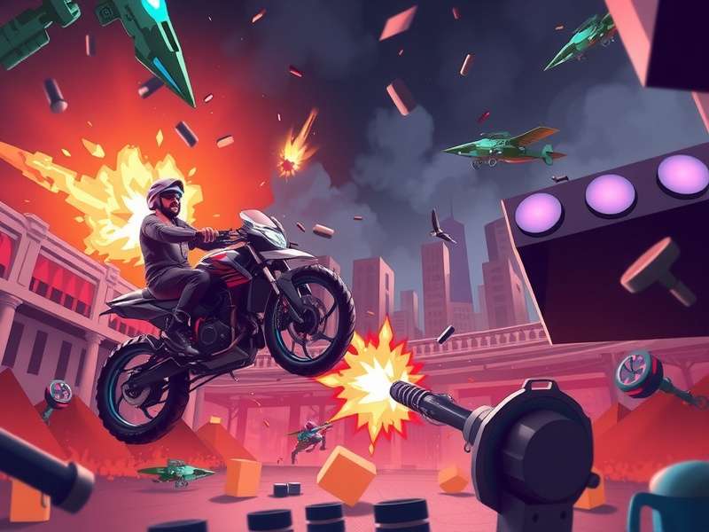 Downtown Destruction Game Banner